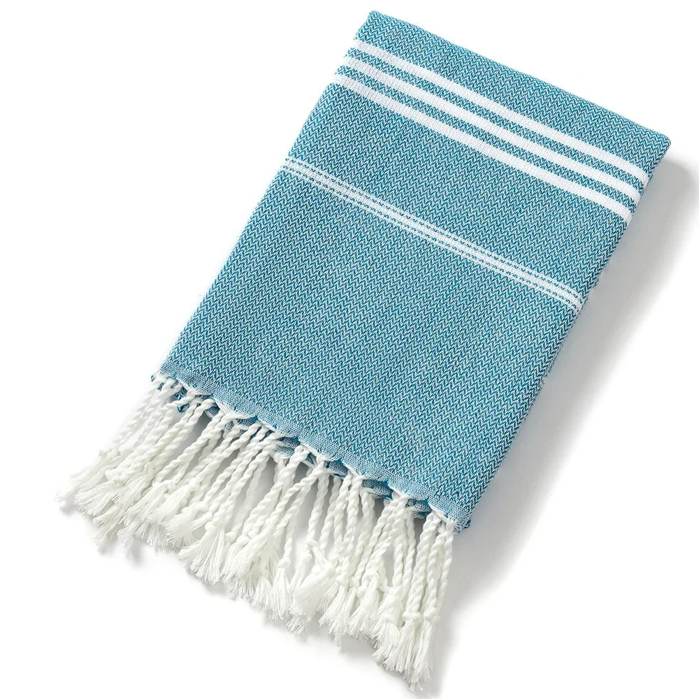 Tasseled Turkish Beach Towel