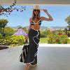 Ruffle Skirt Resort Three Piece