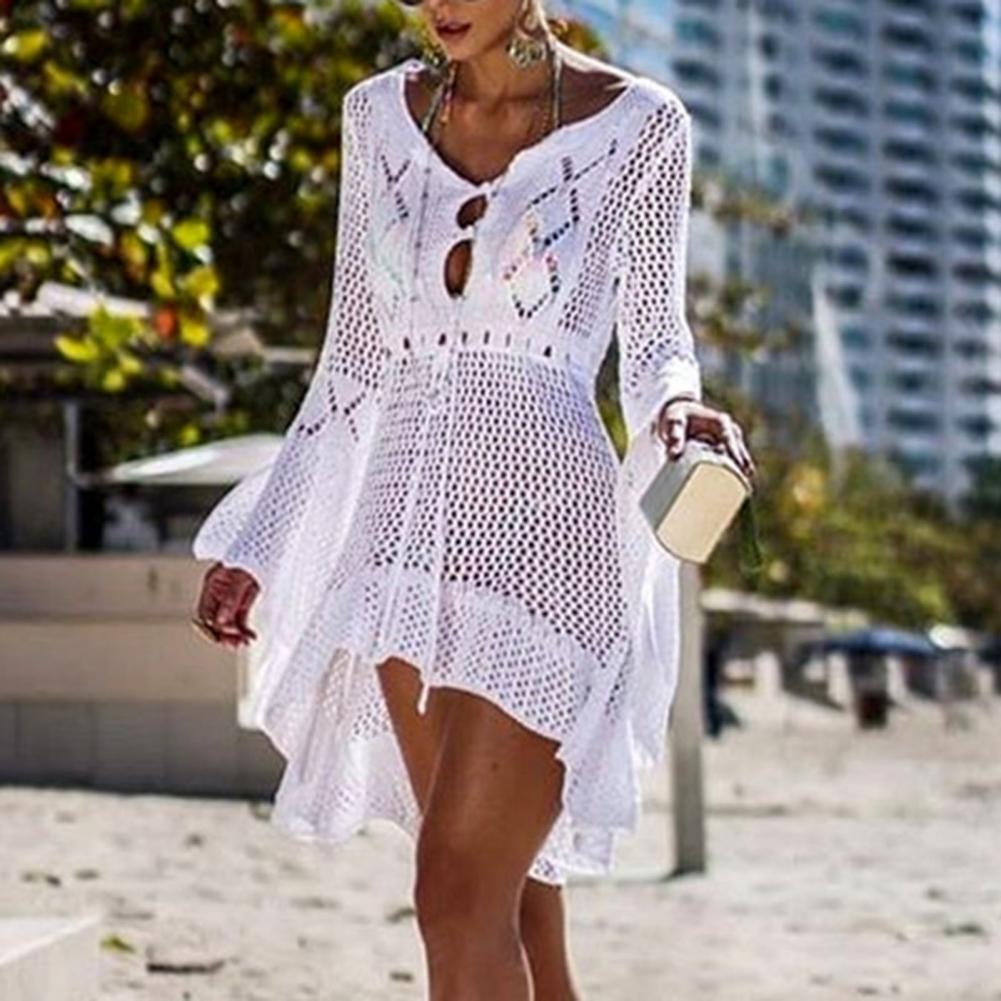 Knitted Beach Cover Up