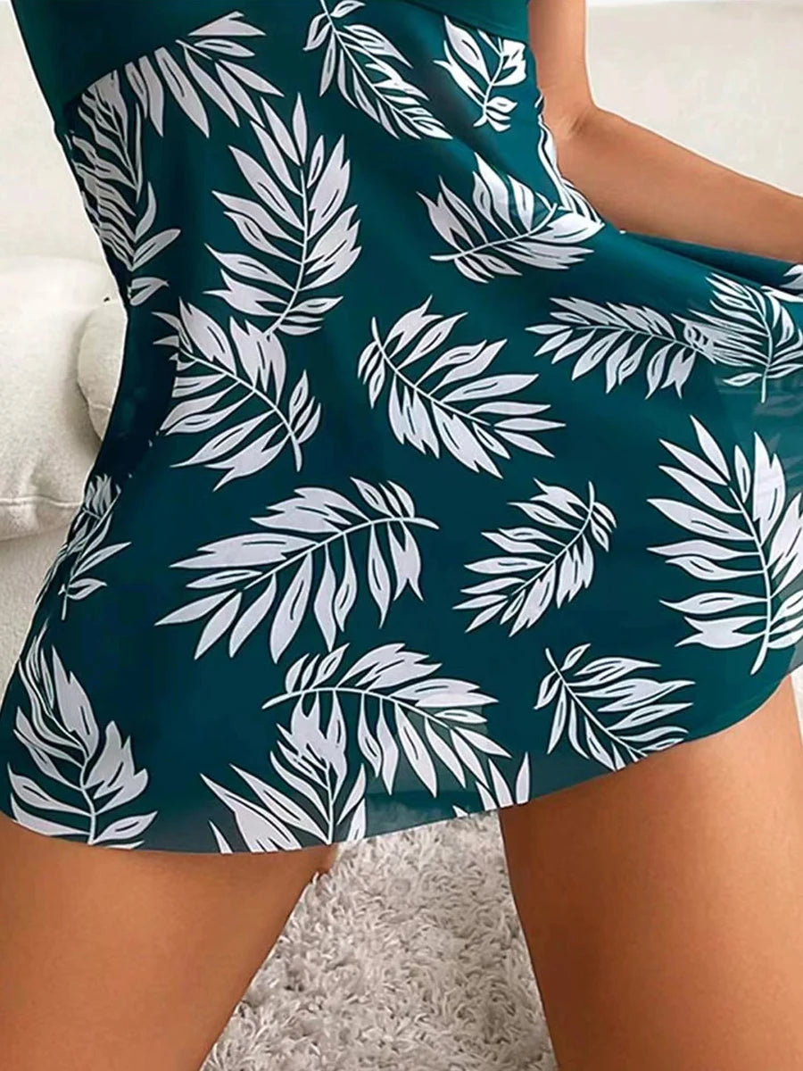 Short Dress Tanning Bikini