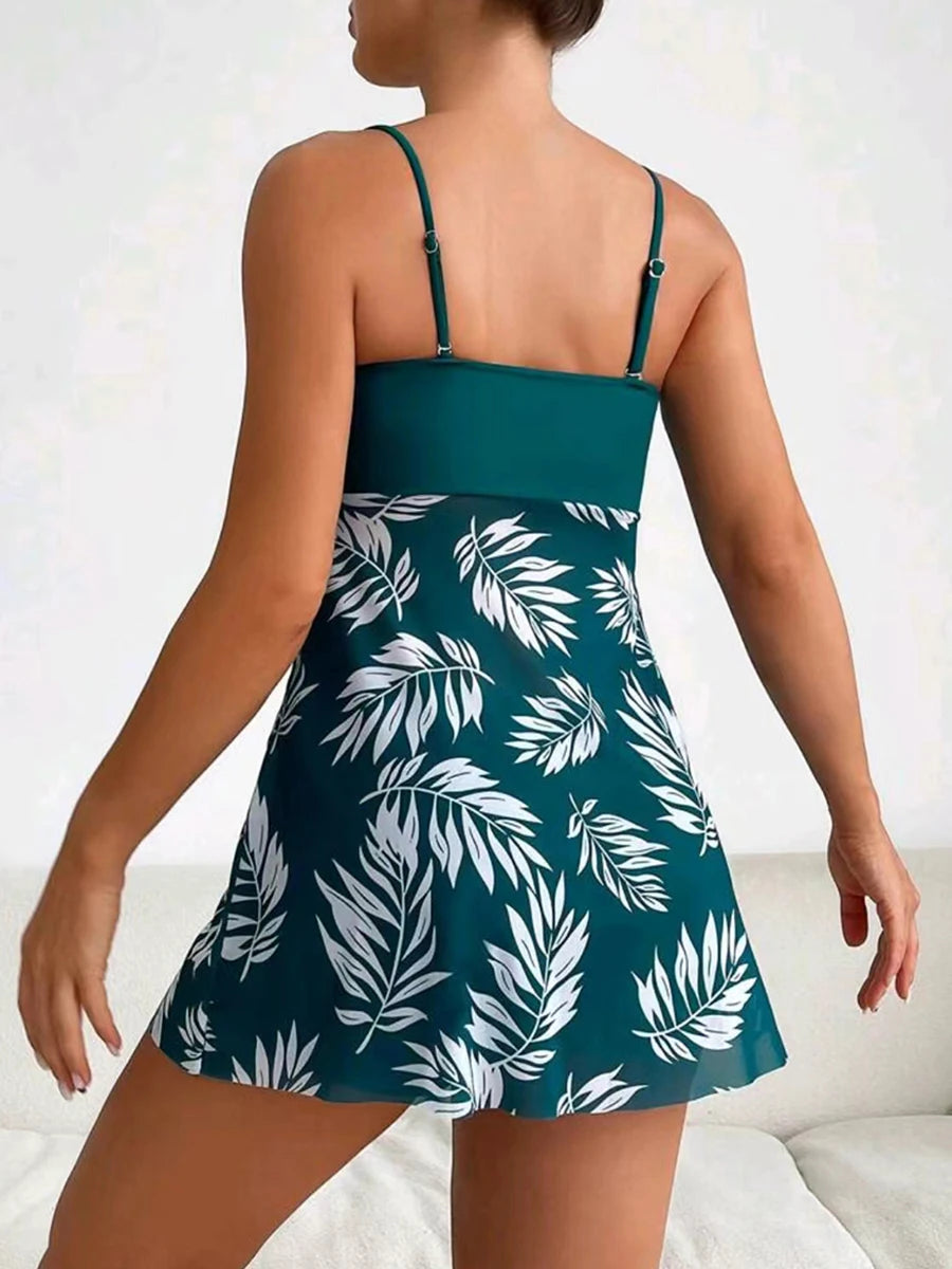 Short Dress Tanning Bikini