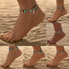 Double Heart Charm Anklet