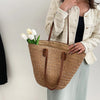 Large Capacity Straw Bag