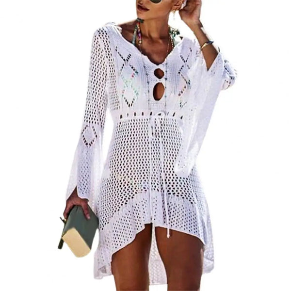 Knitted Beach Cover Up
