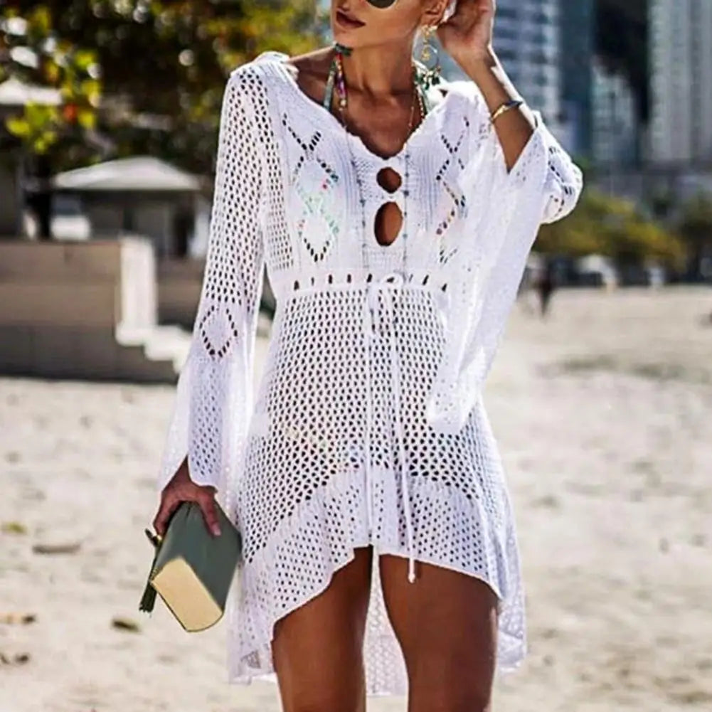 Knitted Beach Cover Up