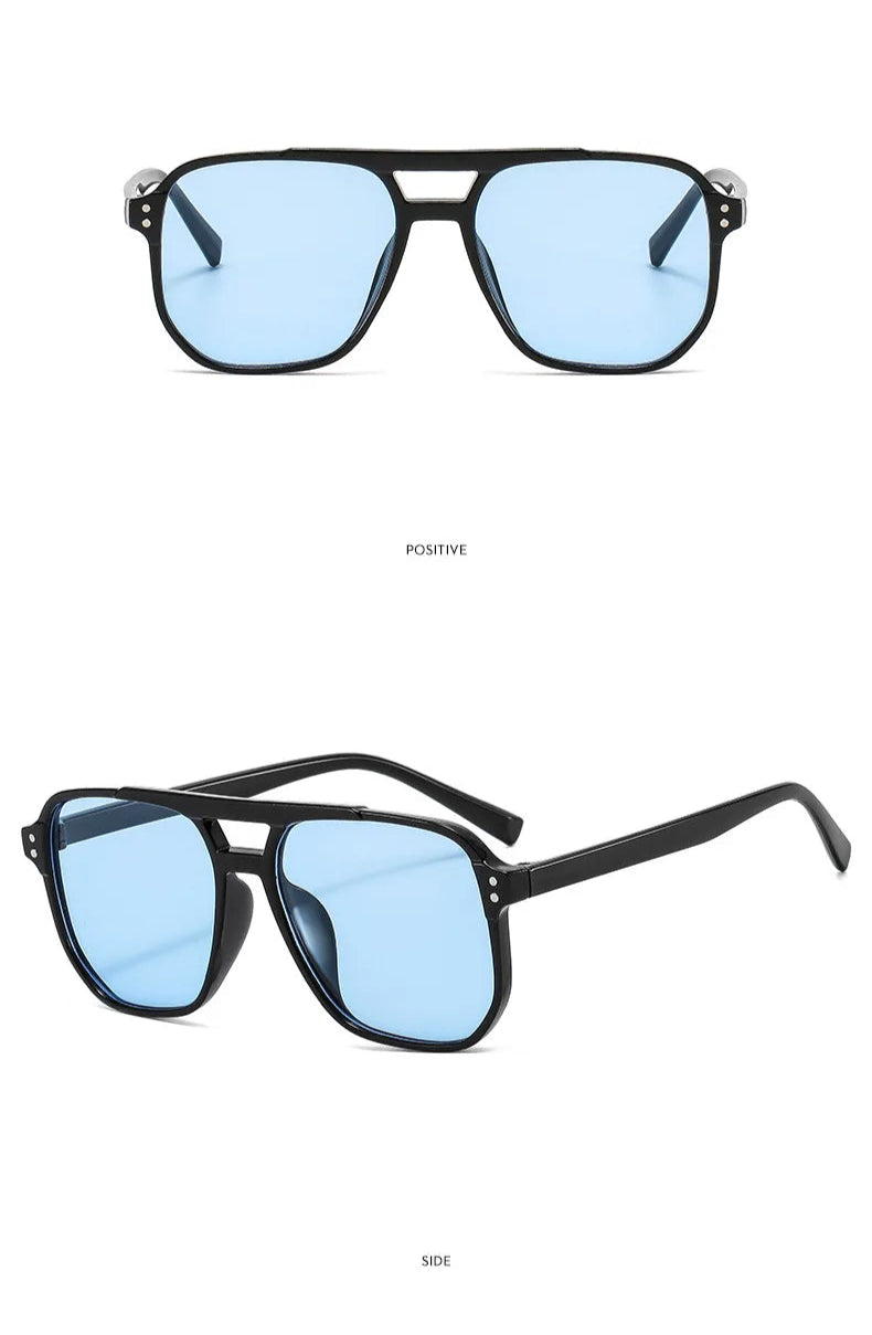 Thick Frame Sunglasses