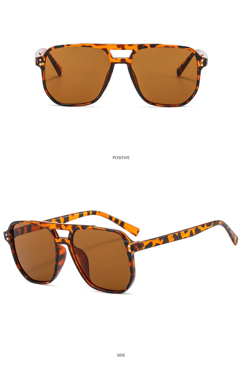 Thick Frame Sunglasses