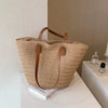 Large Capacity Straw Bag
