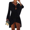 Knitted Beach Cover Up