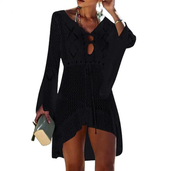 Knitted Beach Cover Up