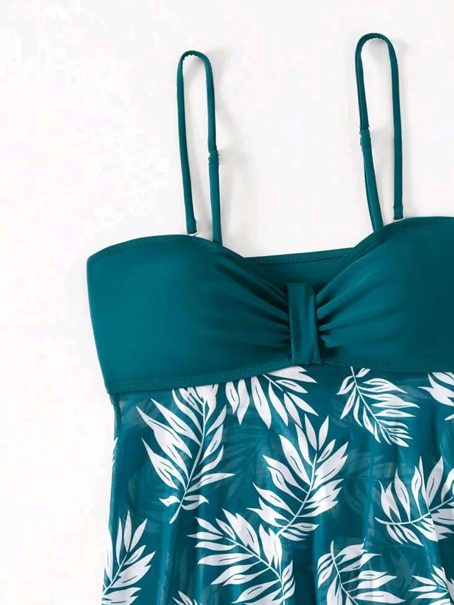 Short Dress Tanning Bikini