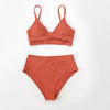 Sexy Twist Tank High-Waist Bikini Set