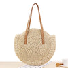 Vintage Straw Tote Handbag