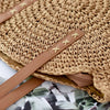 Vintage Straw Tote Handbag
