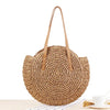 Vintage Straw Tote Handbag