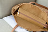 Vintage Straw Tote Handbag