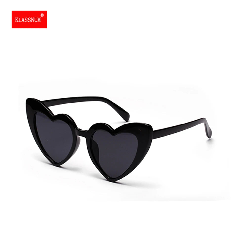 Vintage Love Shape Sunglasses