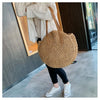 Vintage Straw Tote Handbag