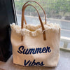 Casual Canvas Large Tote Bag