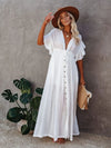 White Tunic Beach Dress